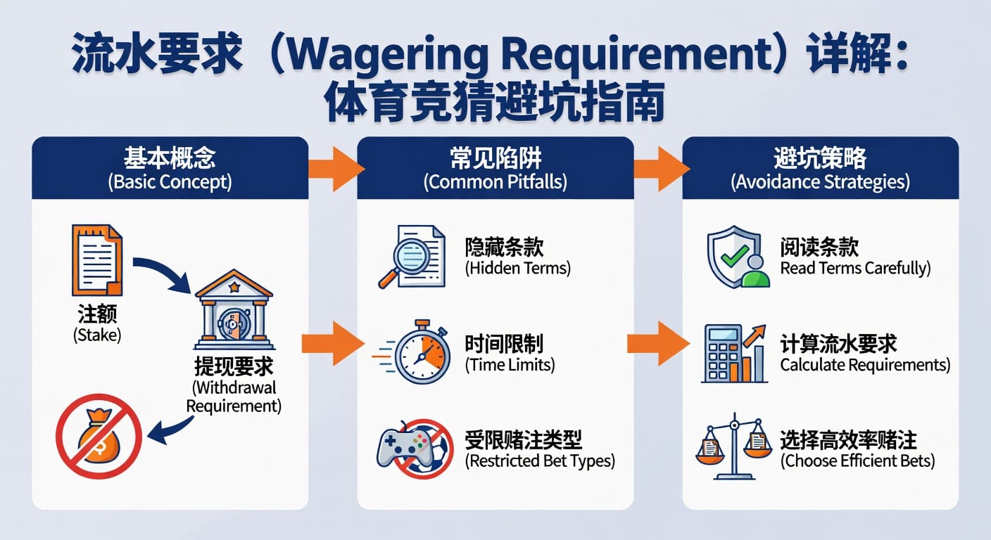 流水要求 wagering requirement：计算与避坑要点