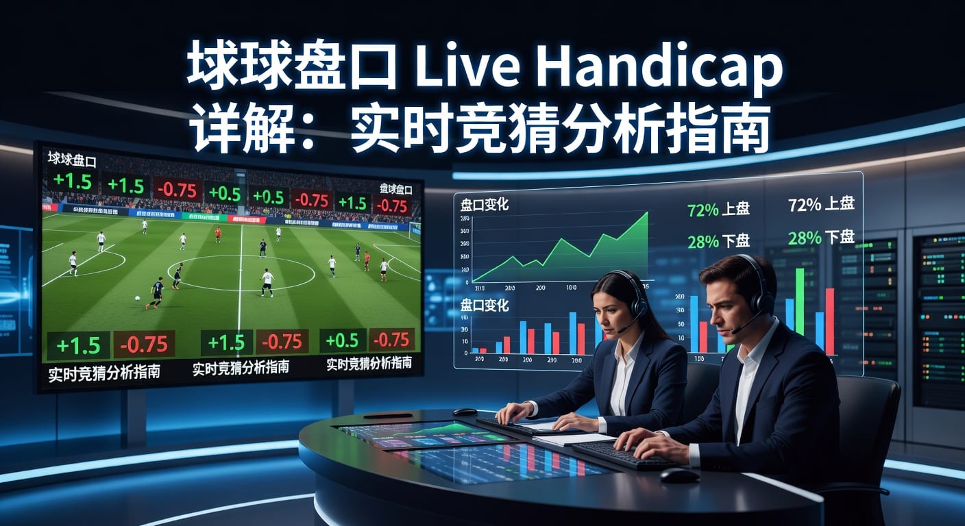 滚球盘口 live handicap 实战解读与判断思路（大阳城15.cc正版安装）
