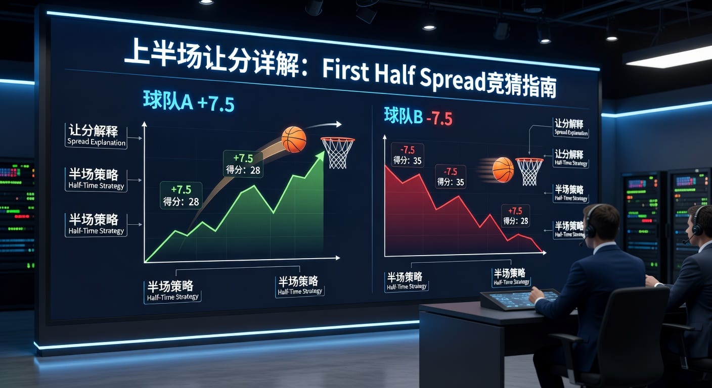 上半场让分 first half spread 实战解读｜2026年投注技巧