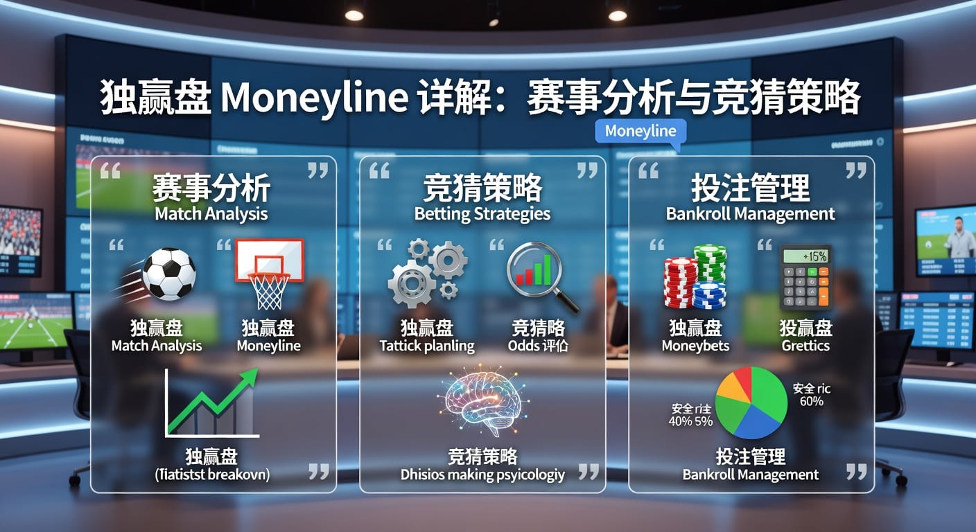 独赢盘 moneyline：投注技巧、赔率理解与实战判断