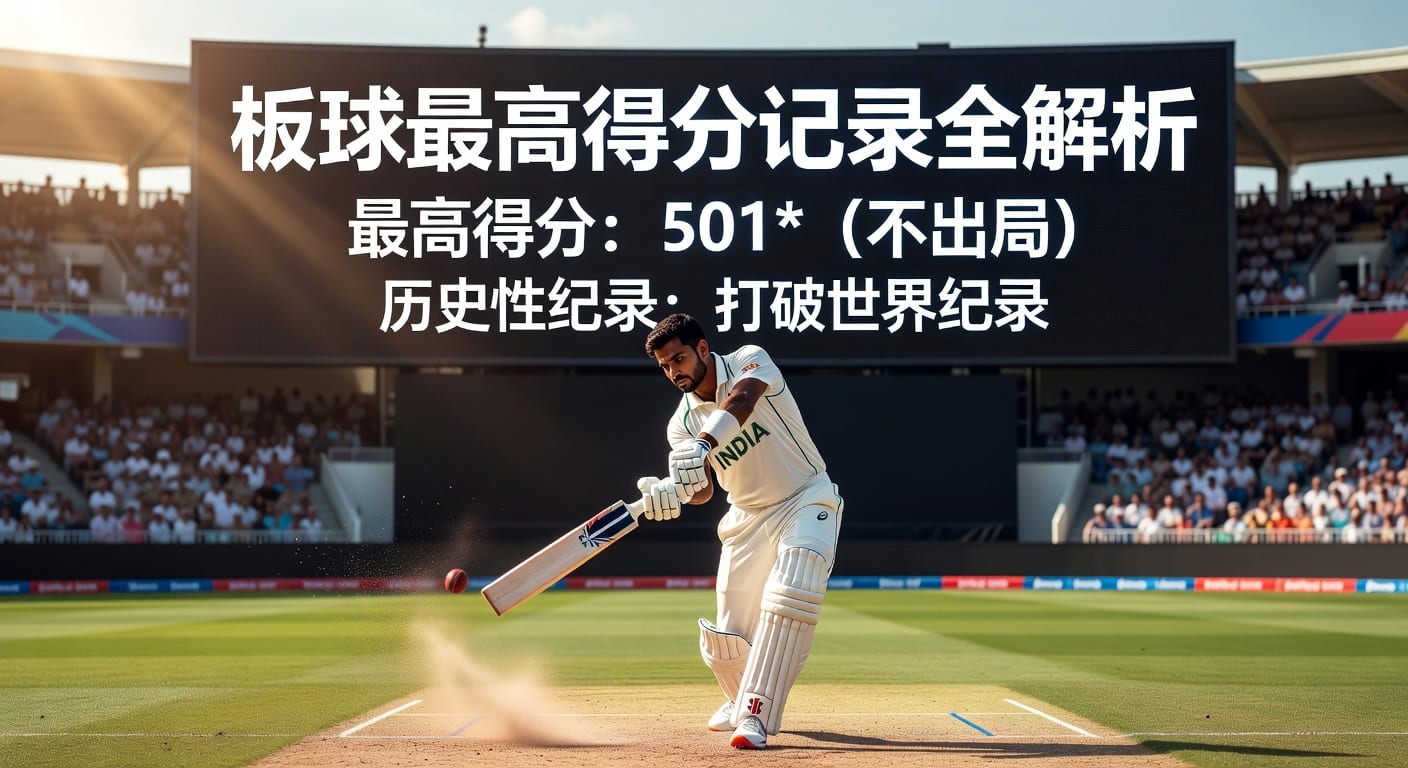 板球最高得分 Highest Score｜2026 最新记录与分析