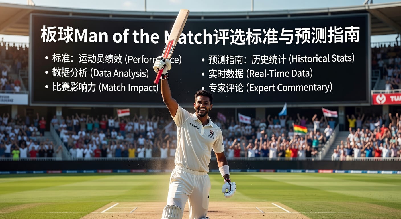 板球Man of the Match：评选逻辑与实战解读