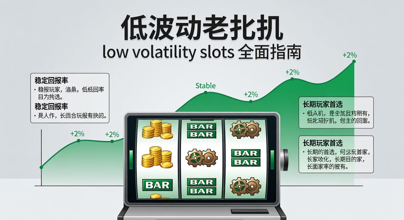 低波动老虎机 low volatility slots 玩法分析